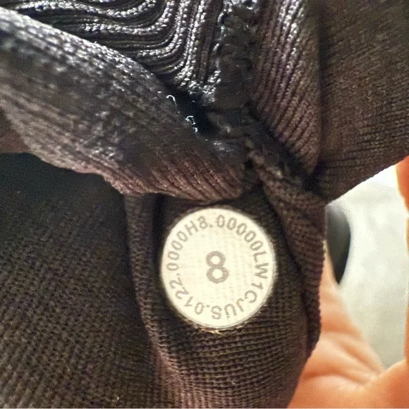 lululemon athletica Black Ebb to street Racerback Crop Top - Picture 5 of 5